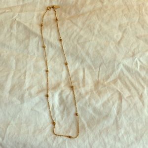 Nashelle Gold Satellite Necklace 16”